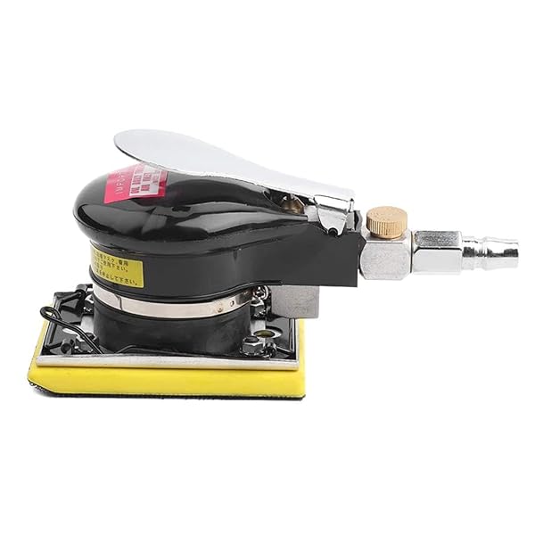 【貨物輸送無料】エアサンダー 空気圧みがき上げる物の具 90PSI 10000rpm 75*100粍 エアオービタルサンダー 空