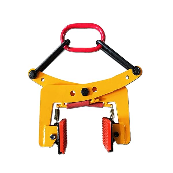 【貨物輸送無料】石クランプ 350kg ダイアログボックス吊クランプ 石吊り具 吊具 開口部幅40粍-180粍 石吊ク