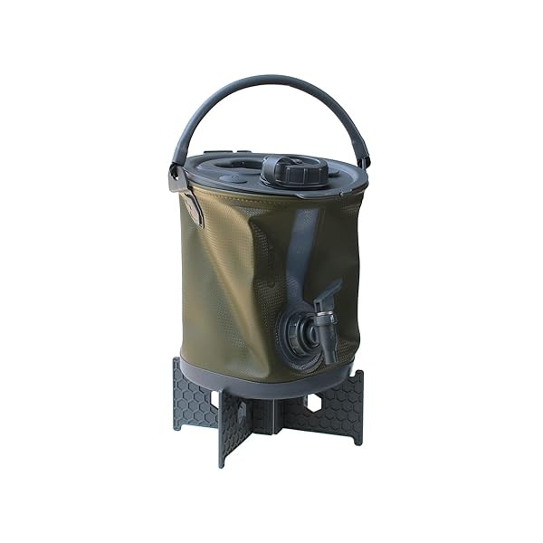 【貨物輸送無料】[コラプズ]Colapz 2-インチ-1 Water Carrier \u0026 Bucket ウォータージャグ 8L SORC-001 OLIVE
