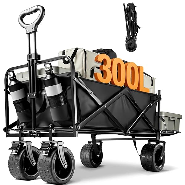 【貨物輸送無料】Aasnsn 持ちはこび手押し車 【300L大静電容量 耐荷重250kg 長物相応う うしろ側詳しく述べる可】 持ちはこび