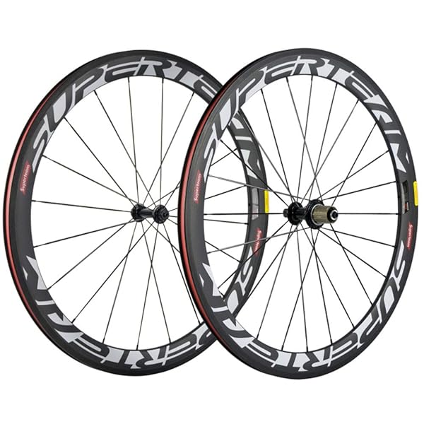 【貨物輸送無料】SUPERTEAM 50粍 クリンチャ ーホイールセット700c 23粍 読み込む自動二輪車 炭素 ホイー