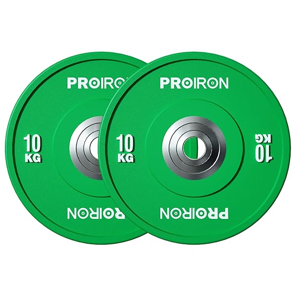 【貨物輸送無料】PROIRON 亜鈴 お皿 バーベル お皿 10kg 2個書き割り オリンピックバーベ