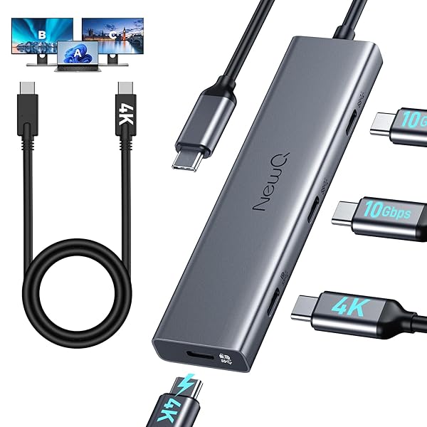 【貨物輸送無料】NewQ USB C管するこしき - 万覚え帳パソコンへの逆給電相応う \u0026 携帯型見せびらかす給電