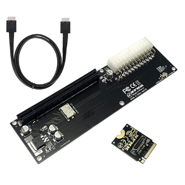 【貨物輸送無料】xiwai Oculink SFF-8611 資料有線テレビ PCI-E 3.0歌留多 - PCI Express M.2 M-Key to SFF-8612 ホス