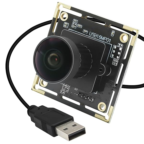 【貨物輸送無料】16MP USB 写真機 モデュール 10fps/30fps 170°広角 広角レンズ ウェブカム マイコン マイコン