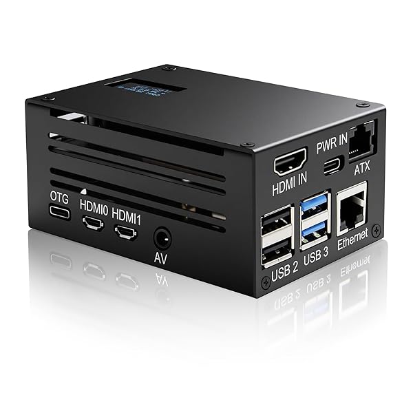 【貨物輸送無料】Geekworm KVM-A3 IP KVMリモートコントロールサーヴァー取り締まり（外の方パソコン遠さ取り締まり）、Raspberr