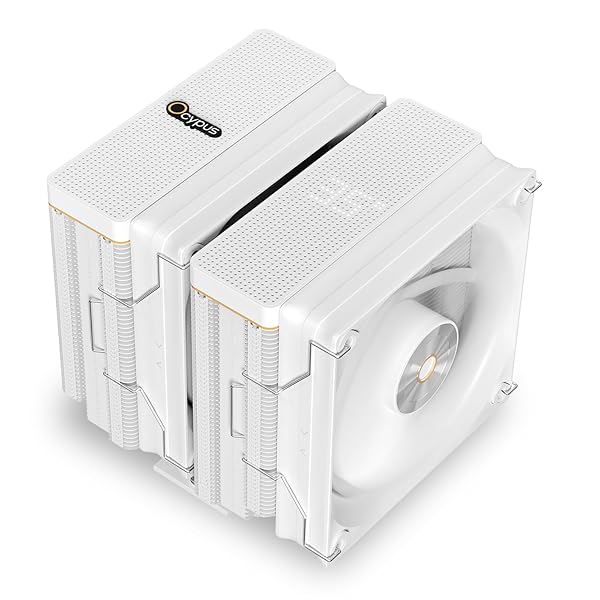 【貨物輸送無料】Ocypus Iota A62 WH 中央処理装置空調設備 高性能デュアル愛読者 6本の銅製ヒートパイプ付き添い人 2
