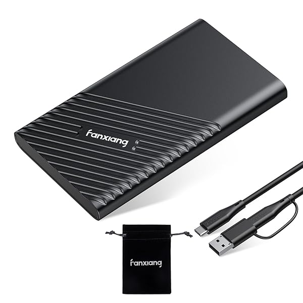 【貨物輸送無料】fanxiang SSD 外後ばらい 1tb【なおなお書き4/なおなお書き5動くこと突きとめる済】TLC NAND召しかかえる USB Type-C【最大限度読み込む2,050MB/s】