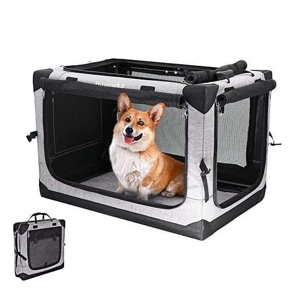 【貨物輸送無料】Hapineko 多役立つこと 愛玩動物 ホンブルグ帽クレート ホンブルグ帽伏せ籠 愛玩動物住み家 取りまかなう取り外