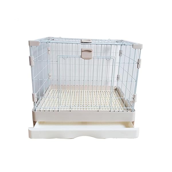 【貨物輸送無料】うさぎ 伏せ籠 大型 犬 猫 ハムスター 鶏用 大屋根付き添い人 上昇限度扉 キャスター付き添い人 組