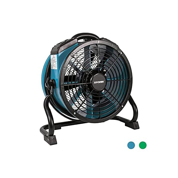【貨物輸送無料】XPOWERX-34AR青碧可変速高空気の状態回転運動ミニアキシャルエアファンカーペット＆フロ