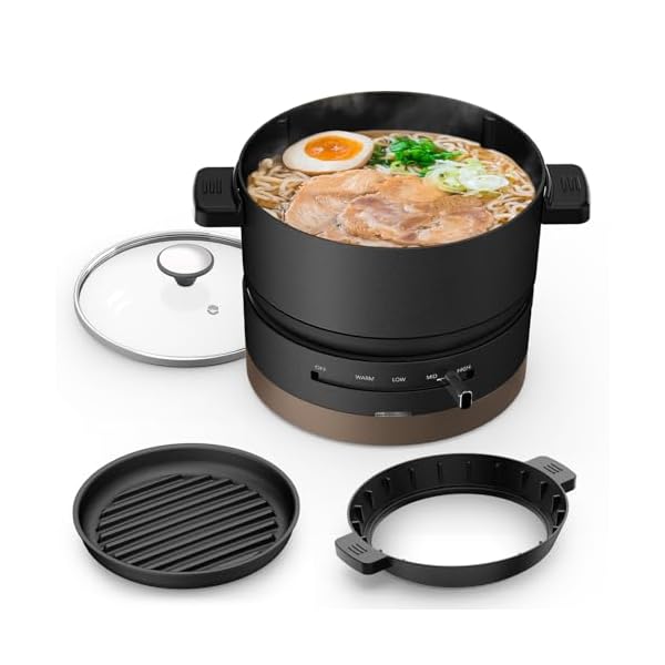【貨物輸送無料】HAGOOGI (ハゴオギ) 灯し火鍋 高だか用 1L 600W 一人鍋 気温合わせる役立つこと 着脱式 丸洗い可