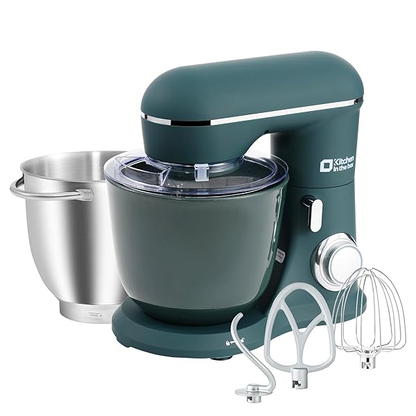 【貨物輸送無料】Kitchen インチ the box 照明ランプミキサー 4.5L+5Lダブルどんぶり鉢 大静電容量 卓上ミキサー 10度合い