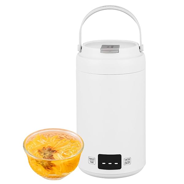 【貨物輸送無料】「12H取っておく\u00260.8L電気容量」 MACOLAUDER コップ型明かりなべ 寄せ集めポット お湯/お粥/ス