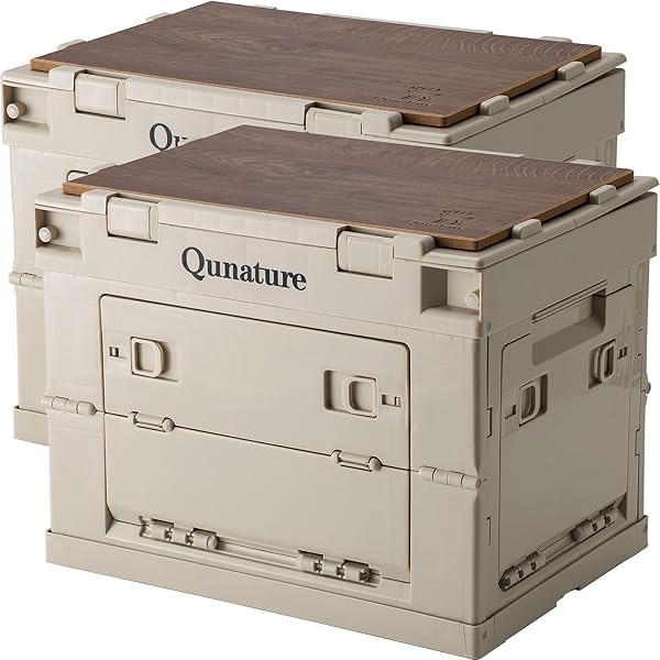 【貨物輸送無料】Qunature 納めるボックス席 折り畳み 難民キャンプ アウトドア用ボックス席 納める 蓋付き添い人 5面
