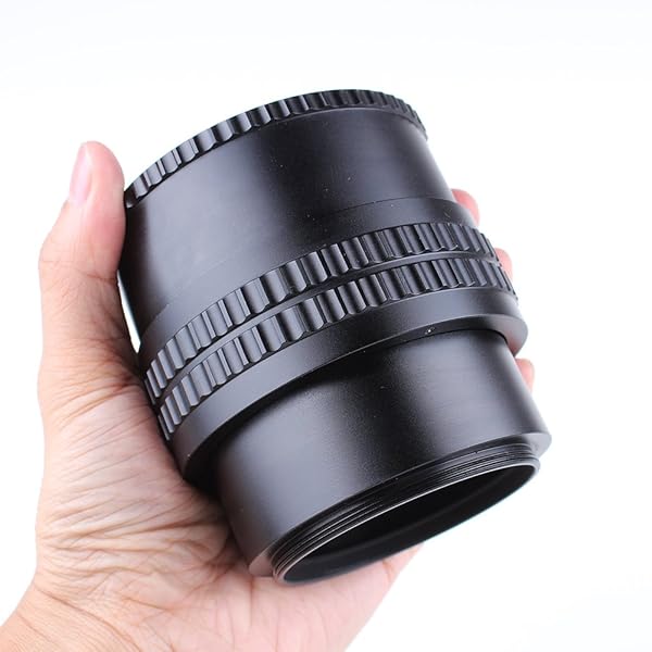 【貨物輸送無料】(バシュポ) Pixco M65 - M65水晶体興味の中心合わせる式ヘリコイドマクロチューブアダプター 3