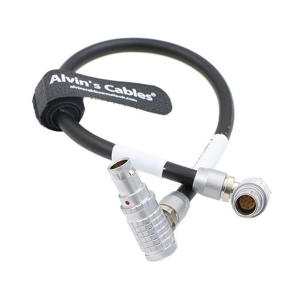 【貨物輸送無料】Alvin\u0027s Cables Z CAM E2 同時発生有線テレビ デュアル写真機用 L字型10いの一番牡から10ピンオ