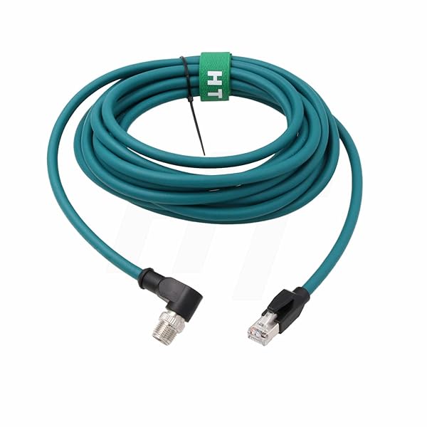 【貨物輸送無料】HangTon M12 GigE Ethernet 8いの一番 X吊りひも RJ45 有線テレビ CAT7e コグネックス実業用写真機