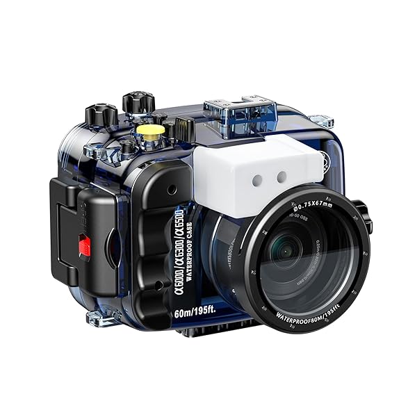【貨物輸送無料】Sea Frogs 写真機入れもの Sony A6000/A6300/A6500相応う 雨合羽 IPX8,60m (196フート) 水深保護すること