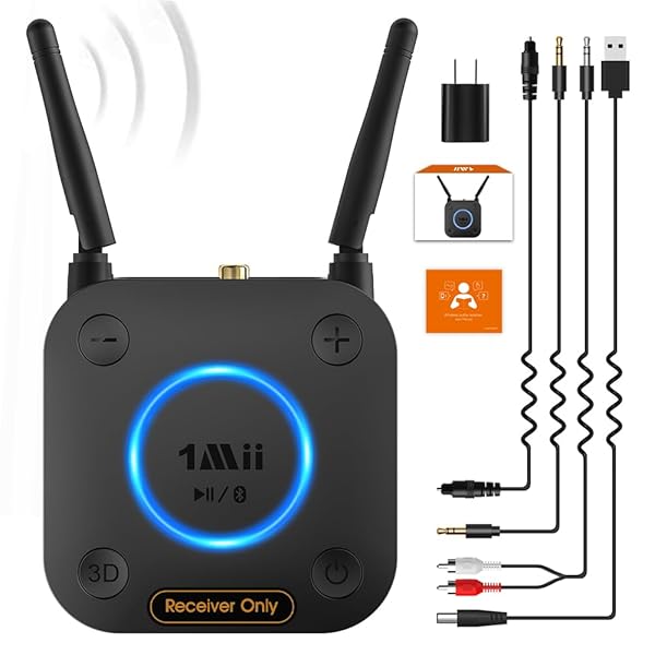 【貨物輸送無料】1Mii Bluetoothオーディオ受信システム 3.5粍/RCA/同軸/光デジタルブルートゥース 5.1レ