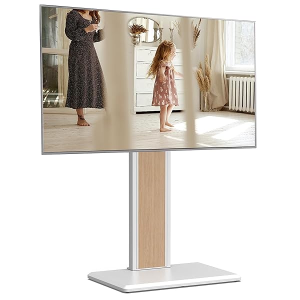 【貨物輸送無料】FITUEYES テレビ受像機照明ランプ 置き目印字機 32-65inテレビ受像機相応う 壁寄せ テレビ受像機台 うしろ側