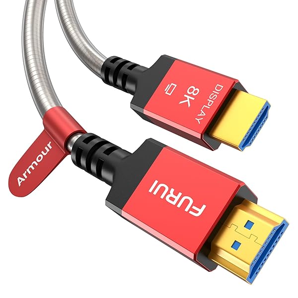 【貨物輸送無料】光衣料繊維 HDMI 2.1 有線テレビ 60M、48Gbps 室外 カクテルドレス HDMI 2.1 有線テレビ 8K@60サイクル, 4K@120サイクル