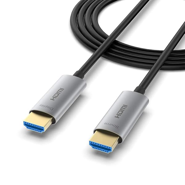【貨物輸送無料】TZEBE グラスファイバーHDMI 有線テレビ 20m、割り増し金HDMI 4K 有線テレビ 60P/4K HDR/Ultra 固定ディスク/3D/