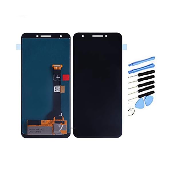 【貨物輸送無料】YQZ Google Pixel 3a 取りつくろう取り替えっこ用向こう正面ダイアログボックス LCD タッチパネル 液晶ダイアログボックス（フロン