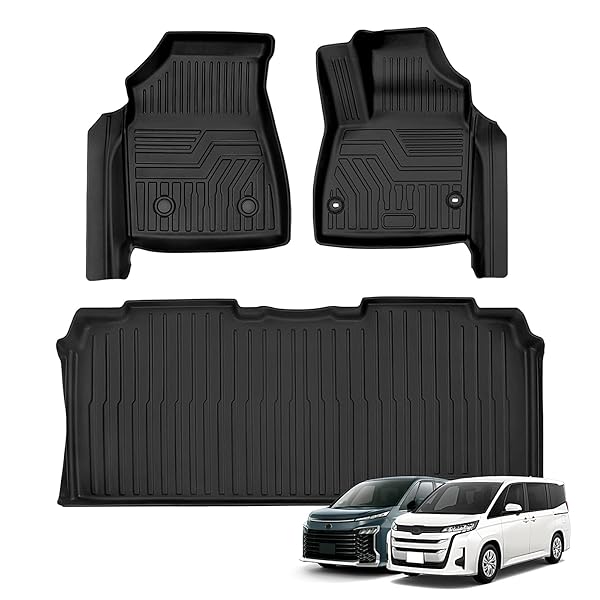 【送料無料】新型 ヴォクシー ノア 90系 フロアマット セカンドマット 車種専用設計 1&2列目 ｜Smart Life ギア店