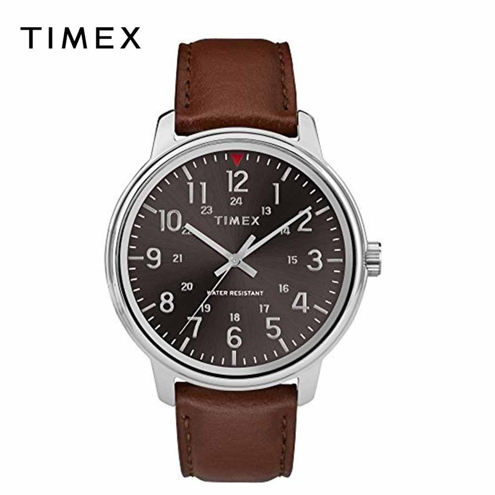 TIMEX タイ王国メックス メンズ ウオッチ 古典派音楽 タン/黒いこと TW2R857009J 外国で模範例 当店1年引き受ける
