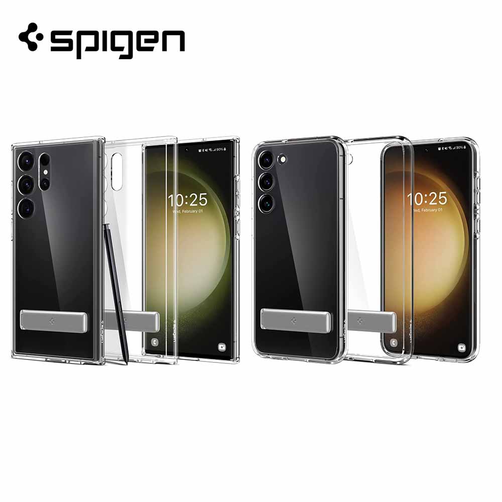 Spigen シュピゲン キックスタンド TPU 耐衝撃 米軍MIL規格 ワイヤレス充電 ウルトラハイブリッドS/クリスタルクリア Galaxy ギャラクシー S23 (SC-52D SCG20) / S23Ultra (SC-52D SCG20) 対応 2023 ケース カバー 送料無料 5,236円