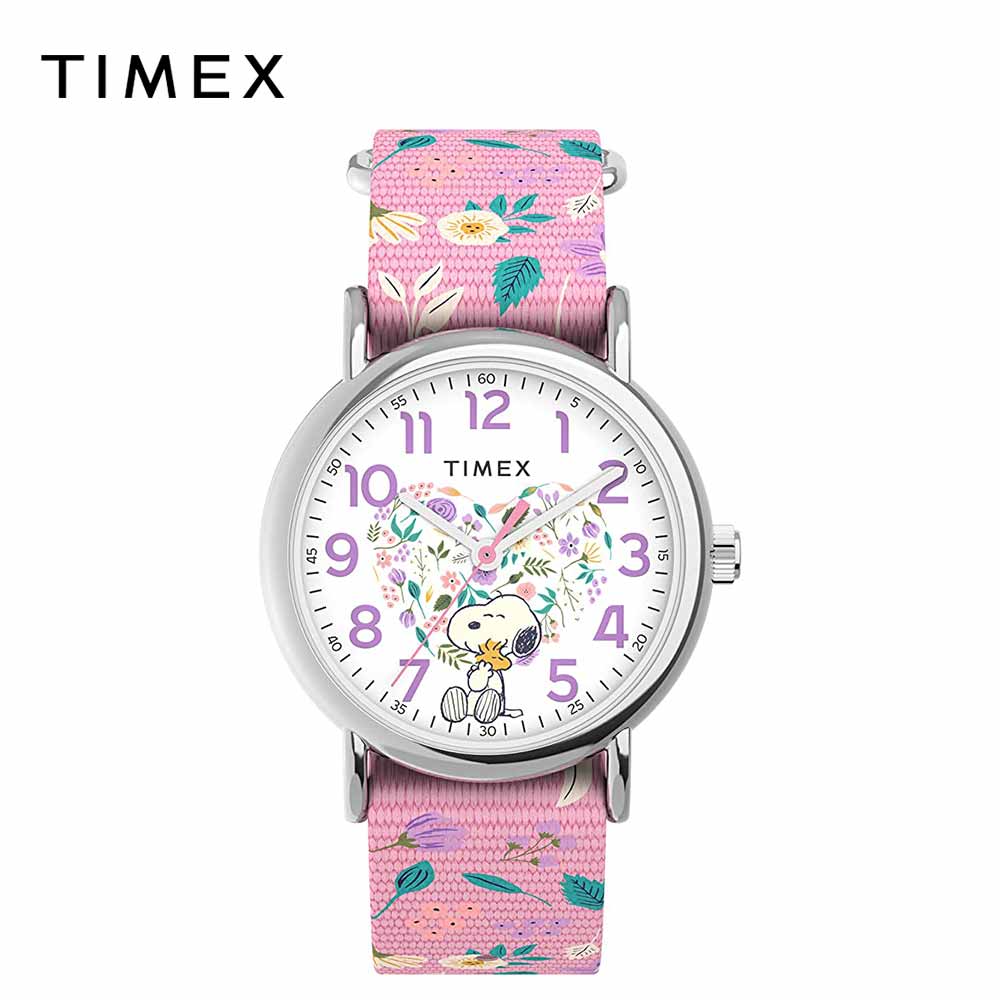 即納 TIMEX タイ王国メックス ウオッチ 判定基準 Peanuts おせっかい TW2V77800 Bloom サクラ色 外国で真似形 腕時計 日本未発売
