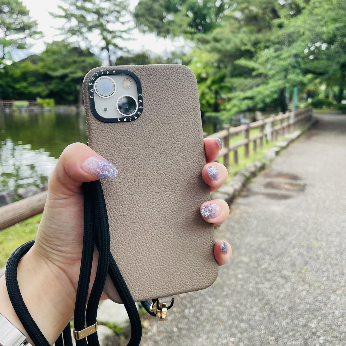 ケースティファイ × プーさん ネックストラップ　未使用 ケースティファイ × プーさん ネックストラップ 未使用 ケースティファ