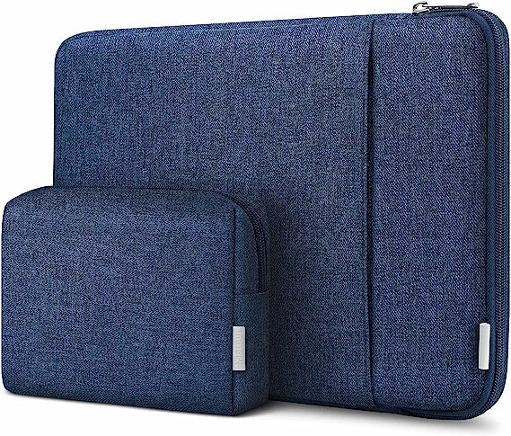 即納 パソコン スリーブケース ケース 9 X 13インチ ラップトップ スリーブケース ブルー MacBook Surface Laptop Go Dell マックブック エアー プロ サーフェス デル 保護