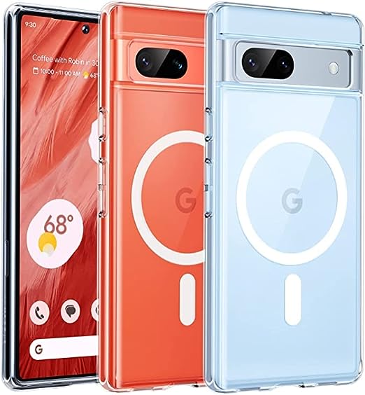 即納 Google Pixel 7a スマホケース クリア 米軍MIL規格取得 Magsafe マグセーフ 対応 指紋防止 黄変防止 SGS認証 グーグル ピクセル 2023 耐衝撃 軽量 カバー 送料無料