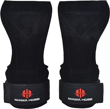 即納 パワーグリップ 筋トレ 補助 滑り止め ジム ブラック 筋トレグッズ 懸垂 ラバーグリップ 手首サポーター 握力補助 グローブ トレニンーグ用 ケガ予防 ユニセックス 送料無料
