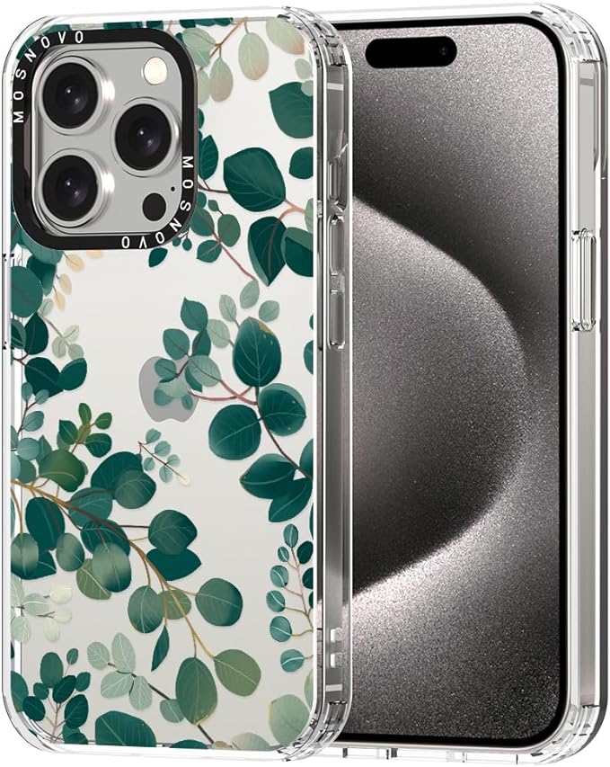 iPhone15シリーズ クリア 透明 カメラレンズ保護 ミリタリーグレード スリム フィット 剥離防止テクノロジー TPU素材 カバー ユーカリ 15/15Pro/15Plus/15ProMax ケース 耐衝撃 薄型 軽量 ワイヤレス充電 送料無料