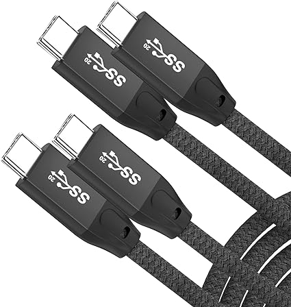 即納 iPhone15 申し受ける有線テレビ 印字機C USB-C \u0026 USB-C 有線テレビ 全6種 / 2本 黒いこと 手っとり早い申し受ける 見聞移らす iPhone / MacBook / iPad /Google Pixel / Galaxy 相応う