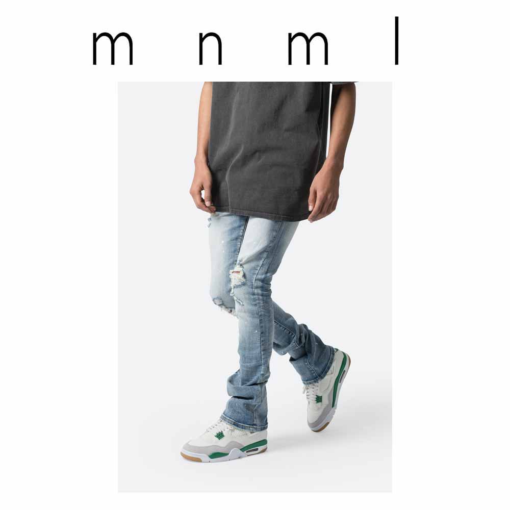 mnml ミニマル ジーンズズボン下 X598 SKINNY STACKED DENIM ジーンズ ズボン下 ジーパン メンズ US制限事項 ズボン・パンツ-メンズファッション