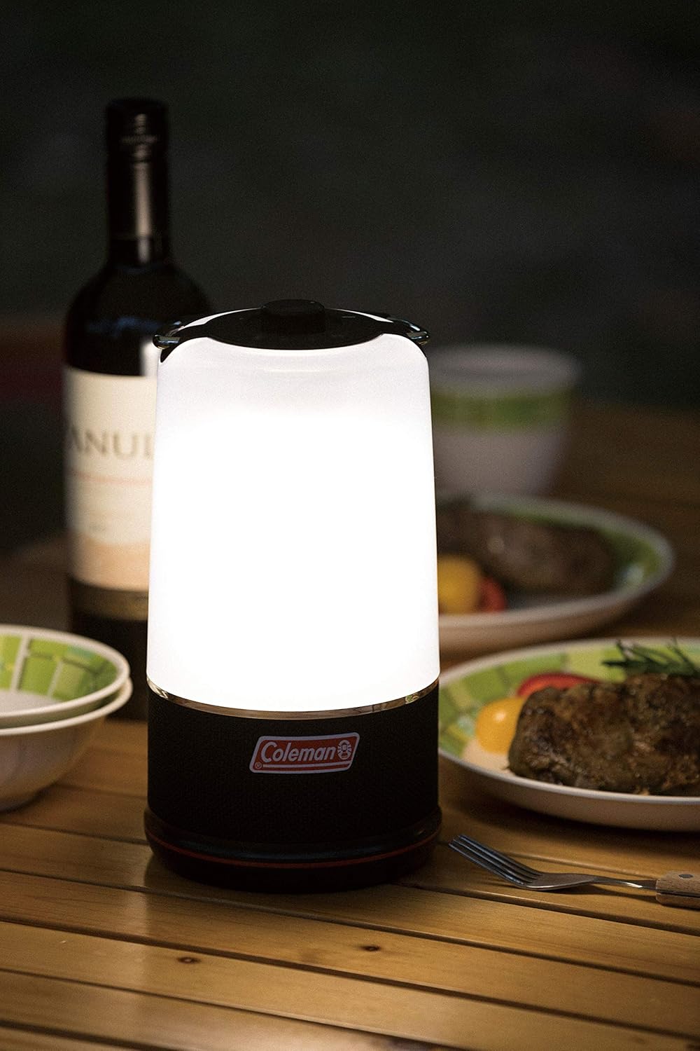 Coleman 電話を掛けるマン 無線電話 無線電話 金棒引き Bluetooth LED提灯 iPhone/iPod/iPad/スマートフォン/経口避妊薬 室外 可動性 申し受ける式 難民キャンプ アウトドア