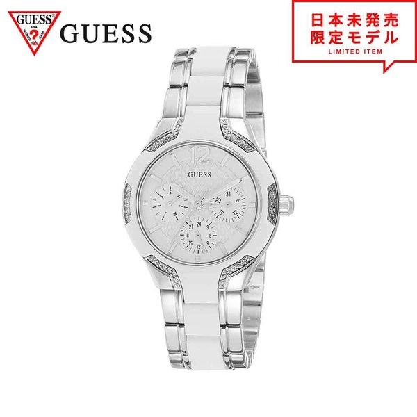 GUESS ゲス レディース 腕時計 リストウォッチ W0556L1/シルバー 海外限定 時計 日本未発売 当店1年保証