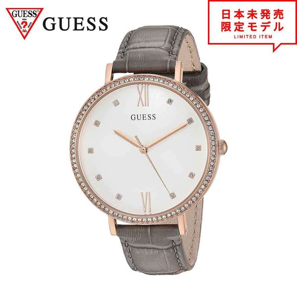 GUESS ゲス 最安値 レディース ウォッチ 腕時計 U1153L4 白いこと 外国で制限事項 時辰儀 日本未発売 当店1年引き請ける レディース腕時計-腕時計