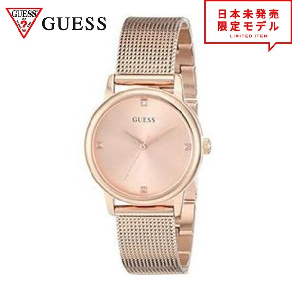 GUESS ゲス レディース ウオッチ 腕時計 U0532L3 サクラ色 外国で制限事項 時辰儀 日本未発売 当店1年引き請ける 最安値傍若無人中