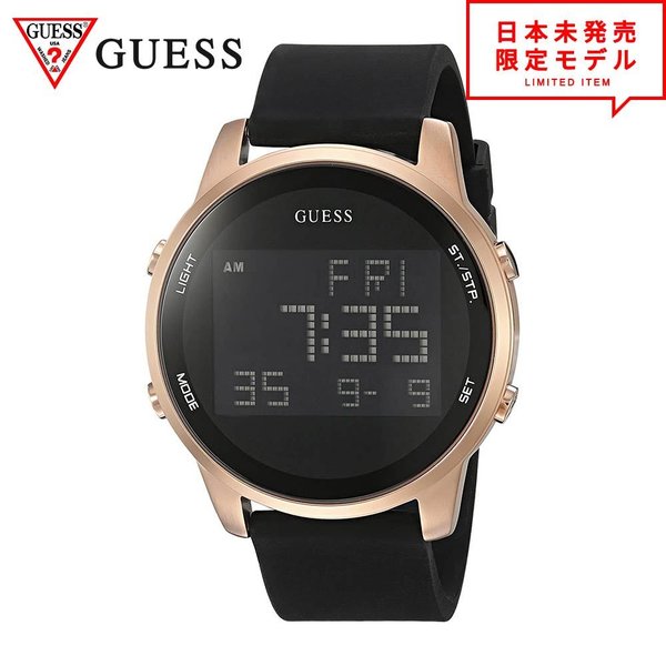 GUESS ゲス メンズ 腕時計 リストウォッチ U0787G2/ブラック 海外限定 時計 日本未発売 当店1年保証 最安値挑戦中