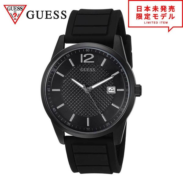 GUESS ゲス メンズ 腕時計 リストウォッチ U0991G3/ブラック 海外限定 時計 日本未発売 当店1年保証｜SMART PARK 店 16,644円