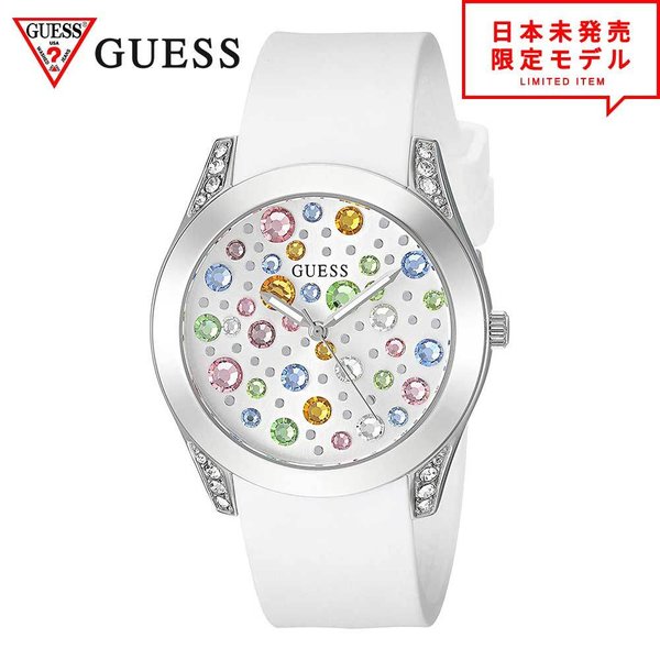 即納 GUESS ゲス レディース 腕時計 リストウォッチ U1059L1 ホワイト 海外限定 時計 日本未発売 当店1年保証