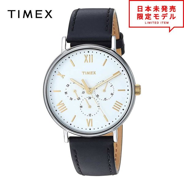 TIMEX タイメックス メンズ 腕時計 リストウォッチ TW2R80500 ブラック/ホワイト 海外限定 時計 日本未発売 当店1年保証