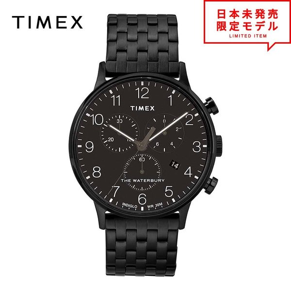TIMEX タイメックス メンズ 腕時計 リストウォッチ TW2R72200VQ/ブラック 海外限定 時計 日本未発売 当店1年保証