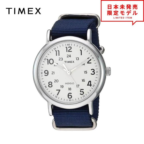 最安値挑戦中! 即納 TIMEX タイメックス メンズ 腕時計 リストウォッチ TW2T29200 ブルー/クリーム 海外限定 時計 日本未発売 当店1年保証