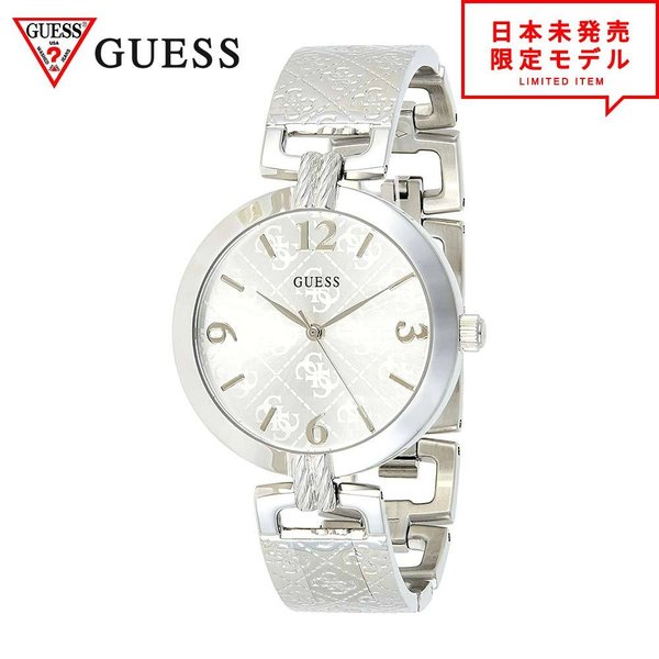 GUESS ゲス レディース 腕時計 リストウォッチ W1228L1/シルバー 海外限定 時計 日本未発売 当店1年保証